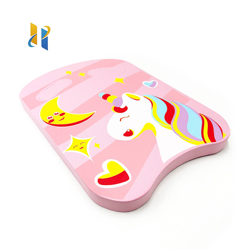 swimming with a kickboard to lose weight